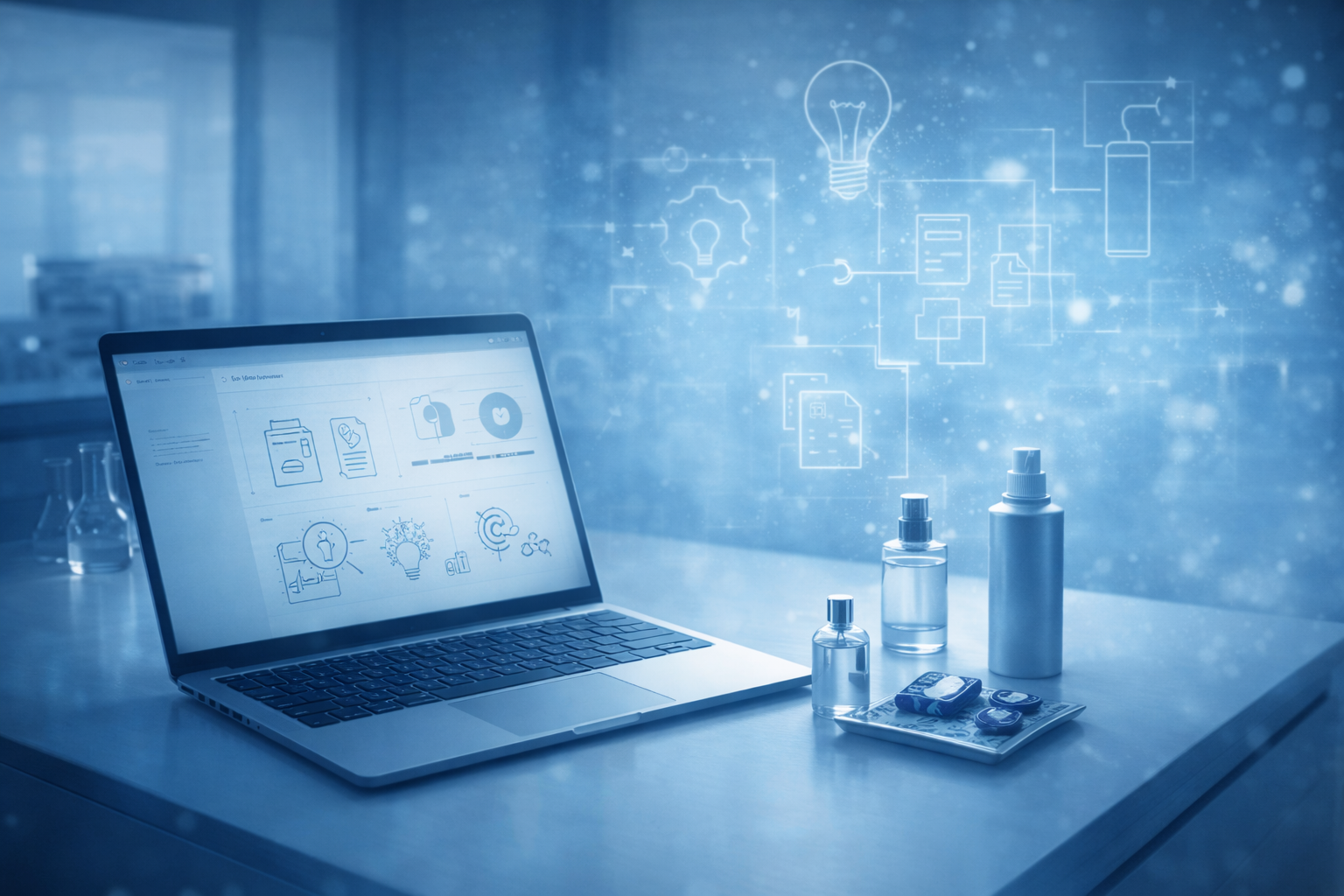 Be-lab services and work visual